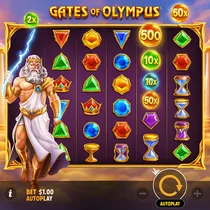 AquaWin - Gates of Olympus Slot Game - Pragmatic Play