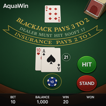 AquaWin - Blackjack Tafelspel - Online Casino